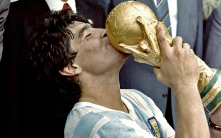 Maradona’s ‘Hand of God’ Ball Set for US Auction