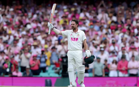Travis Head Named Australian Cricketer of the Year