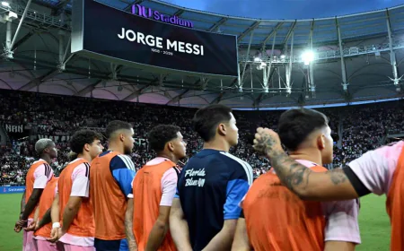 Messi misses Miami defeat following father’s death
