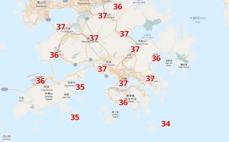 Hong Kong weather observatory records highest temperature on record