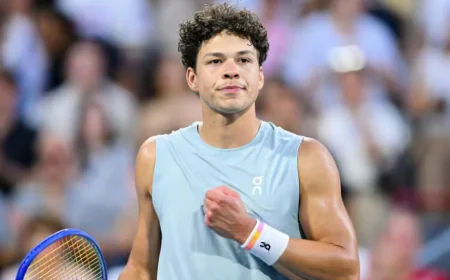 Shelton Sweeps Fonseca to Reach Montreal Quarter-Finals