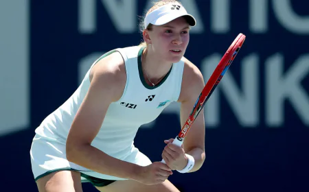 Rybakina Defeats Osaka to Set Up Toronto Semi-Final Against Gauff