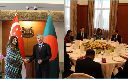 Bangladesh, Singapore Seek Early Conclusion of FTA
