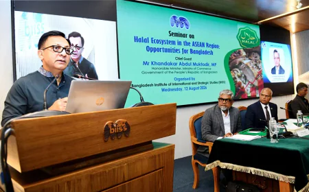 Muktadir Calls for Strong Halal Ecosystem to Make Bangladesh a Global Hub