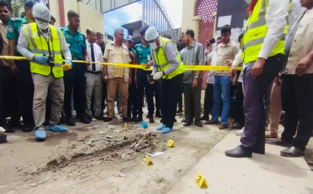 Bomb Blasts Rock Barishal Chief Judicial Magistrate Court Premises