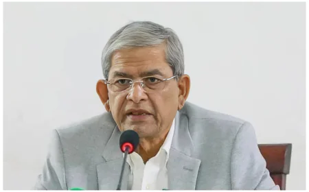 PM Names Mirza Fakhrul as BNP’s Presidential Candidate