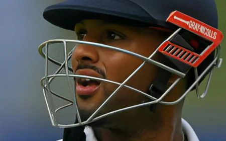 England opener Gay dismissed for duck in Pakistan warm-up match