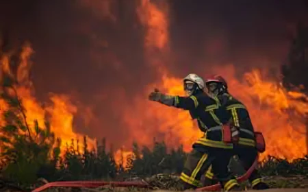 Hundreds evacuated as wildfire spreads across western Germany