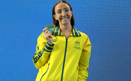 Pallister edges Ledecky to claim Pan Pacs 400m freestyle title