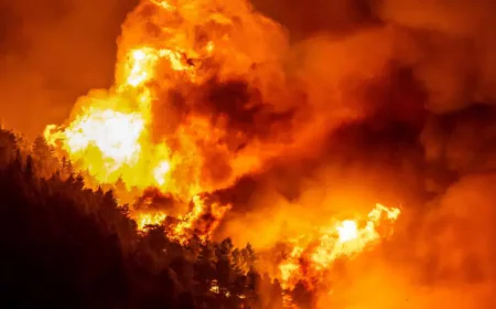 Body found after wildfire strikes Croatian coastal town