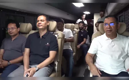 PM Leaves Dhaka for Daylong Kishoreganj Visit