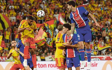 Lens beat PSG to claim French Champions’ Trophy