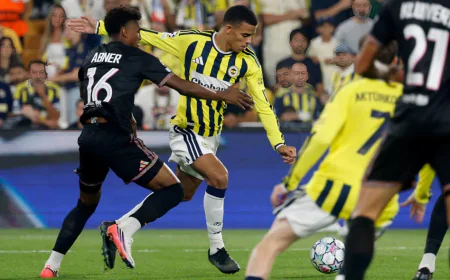 Fenerbahçe Held to 1-1 Draw by Lyon in Champions League Play-Offs