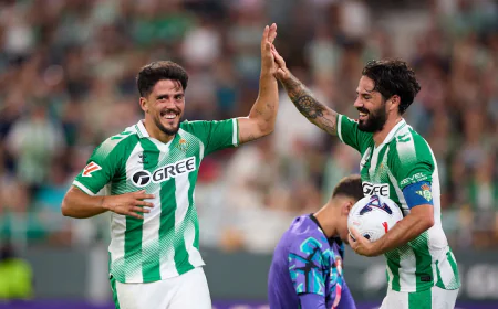 Betis Edge Past Real Sociedad in La Liga Opener