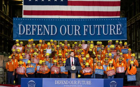 Vance Campaigns in Hometown with 2028 Presidential Bid in Sight