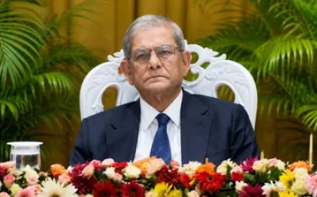 President Mirza Fakhrul starts official duties at Bangabhaban