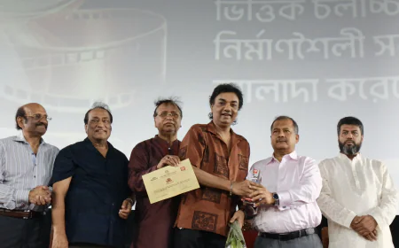 58 film personalities honoured at ‘Hridoye Dhaka 416’