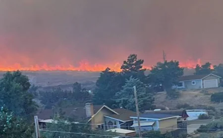 Tens of thousands evacuated as wildfire approaches Reno, Nevada