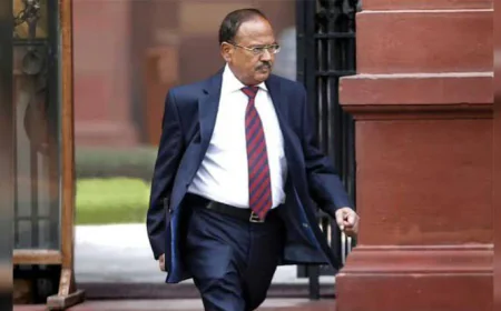 India’s security chief visits China for border talks