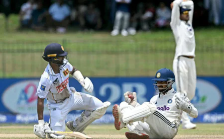 India in control despite Sooriyabandara’s half-century