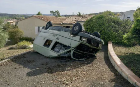 Rare tornado devastates village in southern France