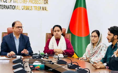 Delegation of 'Mayer Daak' Meets ICT Chief Prosecutor