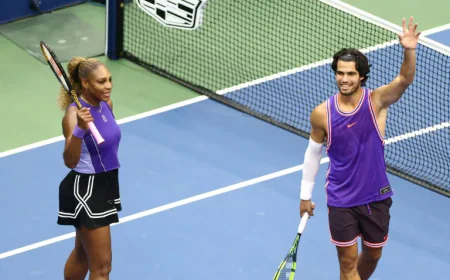 Williams-Alcaraz Exit US Open Mixed Doubles in Quarter-finals