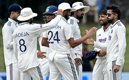 India dismiss Sri Lanka for 290 and enforce follow-on
