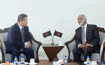 LGRD minister seeks greater Chinese cooperation in infrastructure, ports and waste management