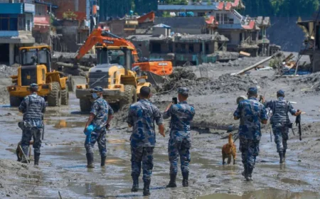 Nepal-Tibet floods push death toll toward 400 as 1,400 remain missing