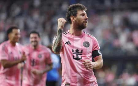 Messi's four-goal masterclass ends Miami's winless run