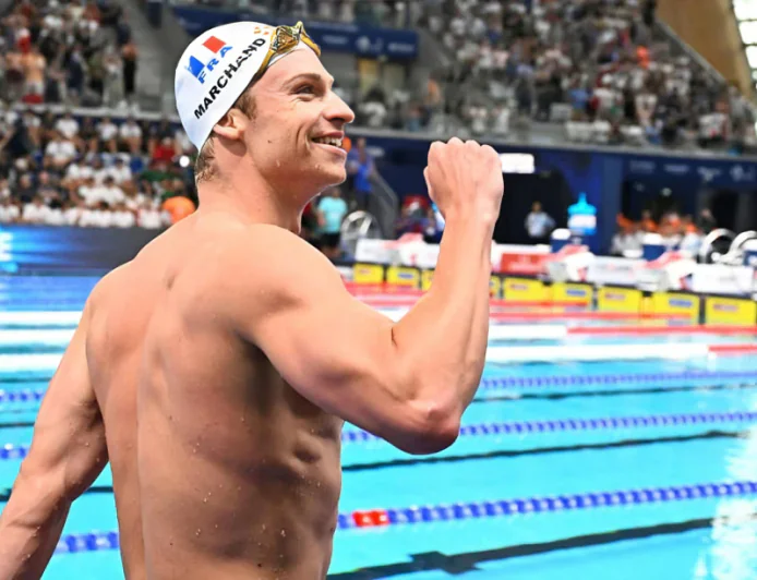 Marchand storms to second gold at European Championships