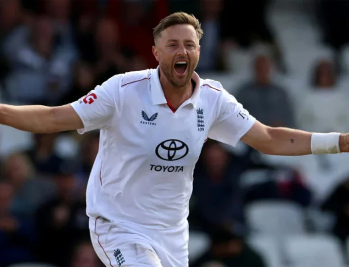 Robinson and Tongue Split Match Ball After Five-Wicket Hauls Against Pakistan
