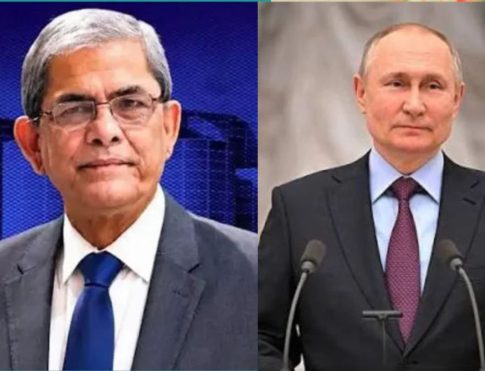 Putin congratulates President Mirza Fakhrul on taking office