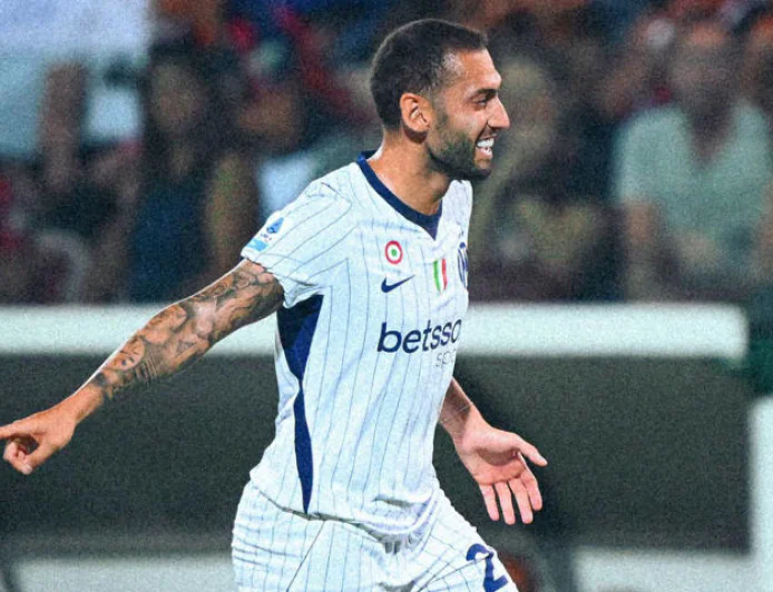 Calhanoglu guides Inter to narrow win over Cagliari as Como shock Napoli