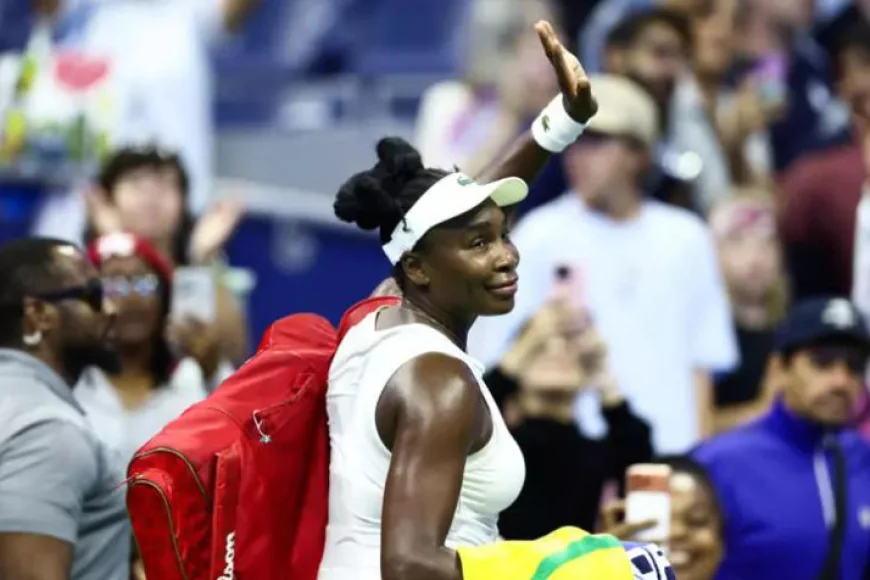 Venus Williams suffers first-round US Open exit
