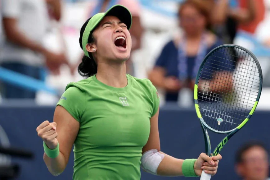 Eala Stuns Osaka, Sets Up Washington Final with Pegula