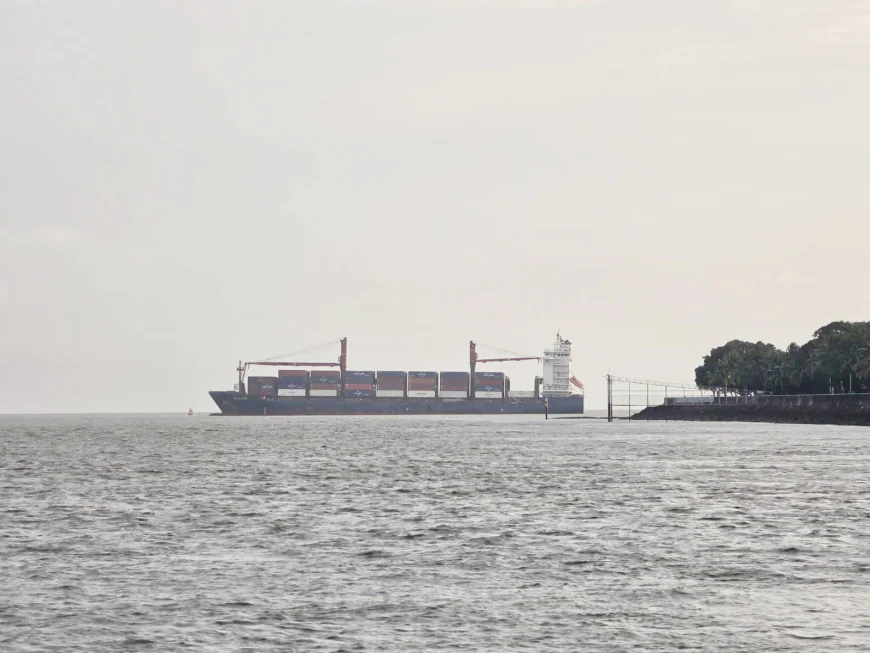 Container ship's steering gear Malfunctions in port channel