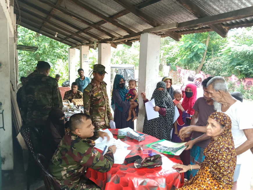 Matiranga Zone distributes Food  And Free Medical Services