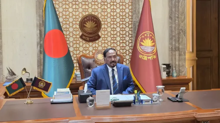 Acting President Calls for Democratic, Discrimination-Free Bangladesh