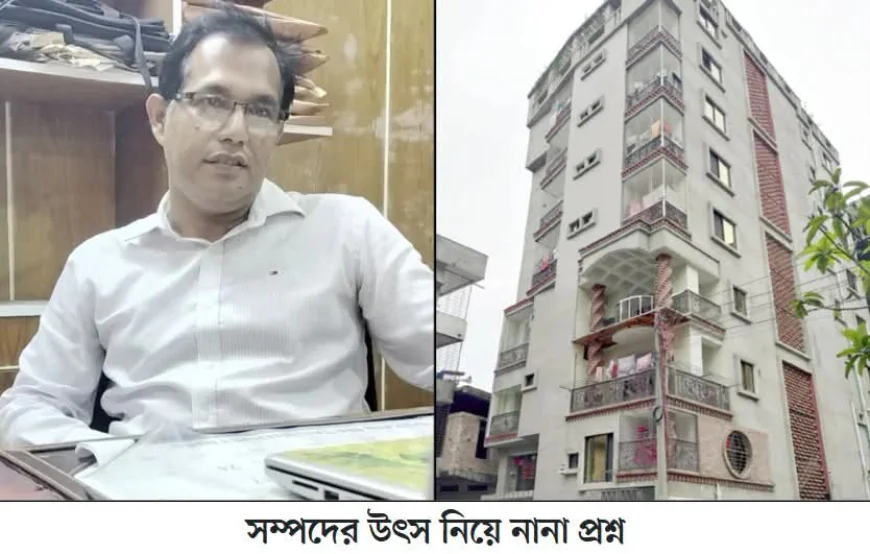 Engineer Rashid of Kushtia public works office beautiful 'Rajmahal' - Questions on wealth