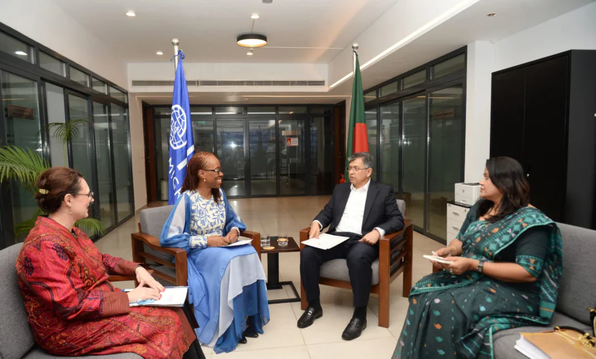 IOM Deputy Director General Calls on Bangladesh Home Minister