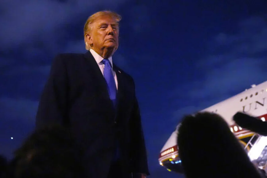 Trump warns Iran to reopen Hormuz or face 'very hard' response