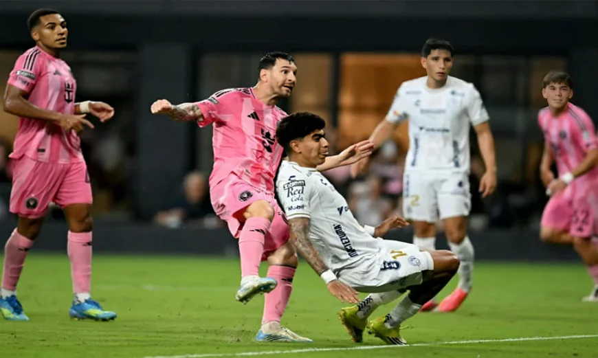 Messi Nets Brace to Set Leagues Cup Record in Miami Win