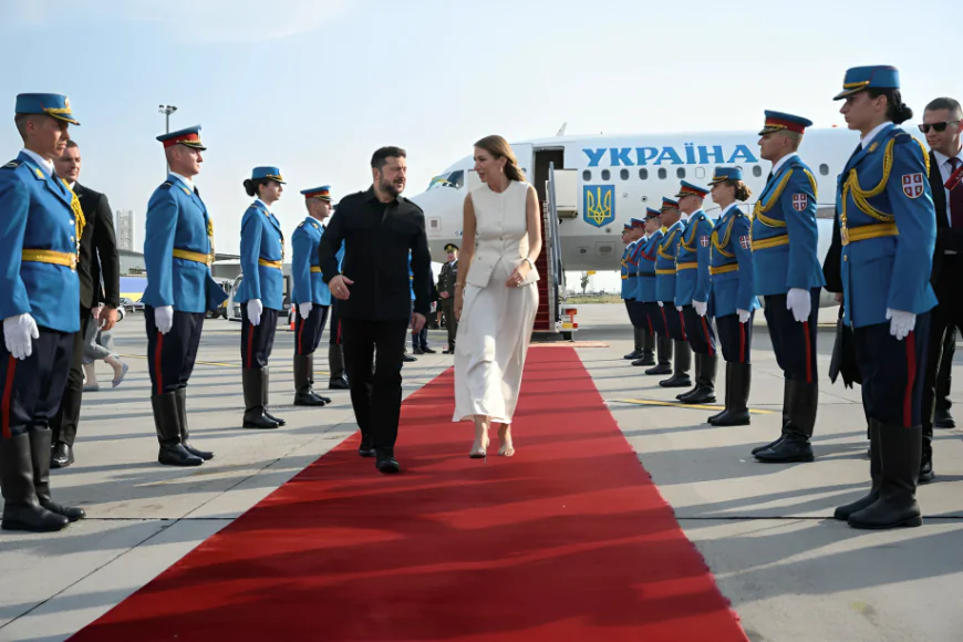 Zelensky Makes Landmark Visit to Russia Ally Serbia