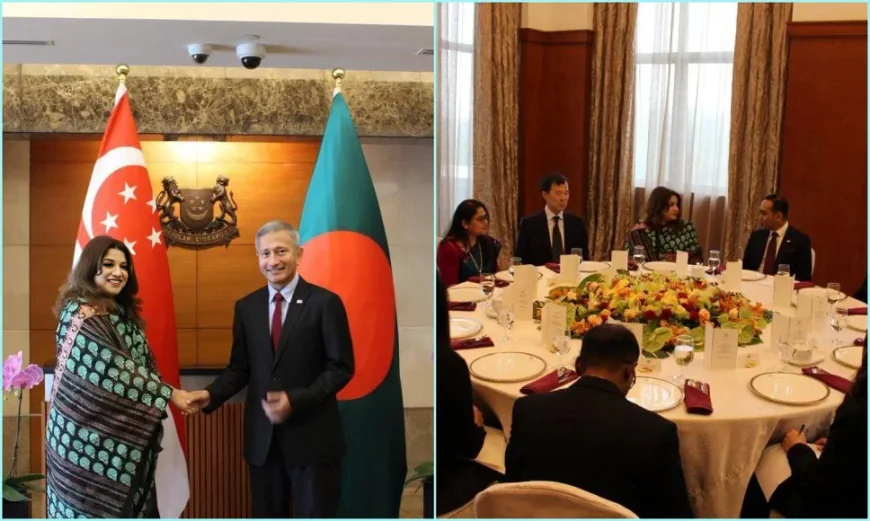 Bangladesh, Singapore Seek Early Conclusion of FTA