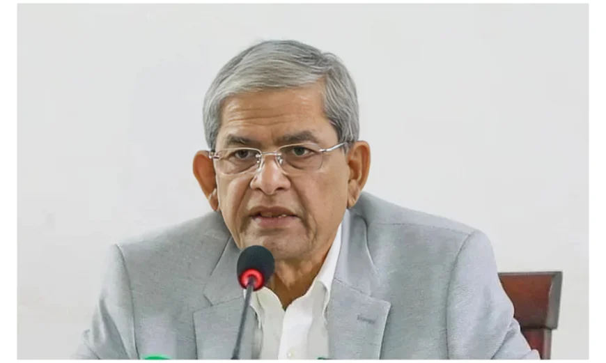PM Names Mirza Fakhrul as BNP’s Presidential Candidate