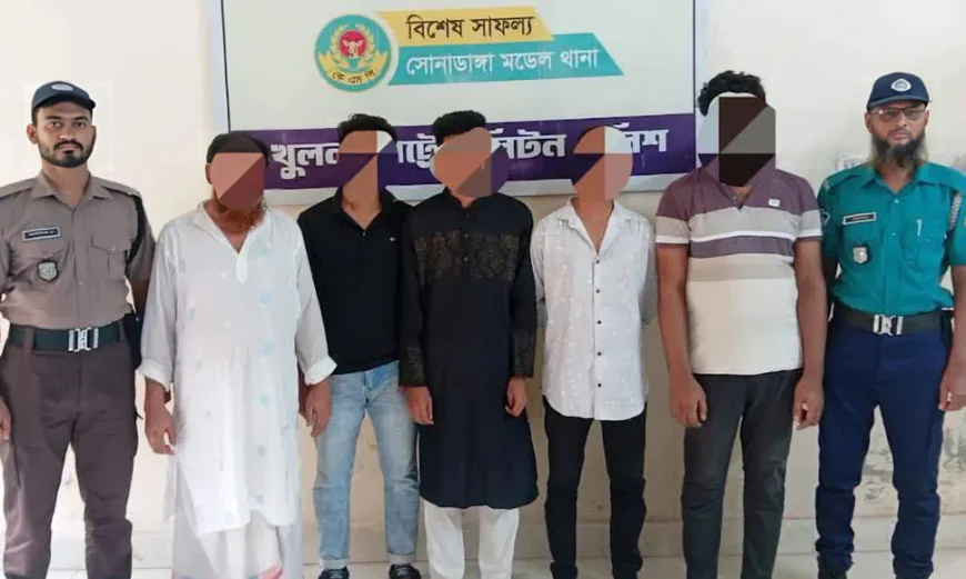 Five detained over banned political group’s activities in Khulna