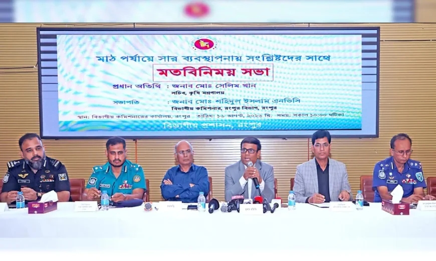 Agri-Secretary Warns of Strict Action Against Artificial Fertilizer Crises