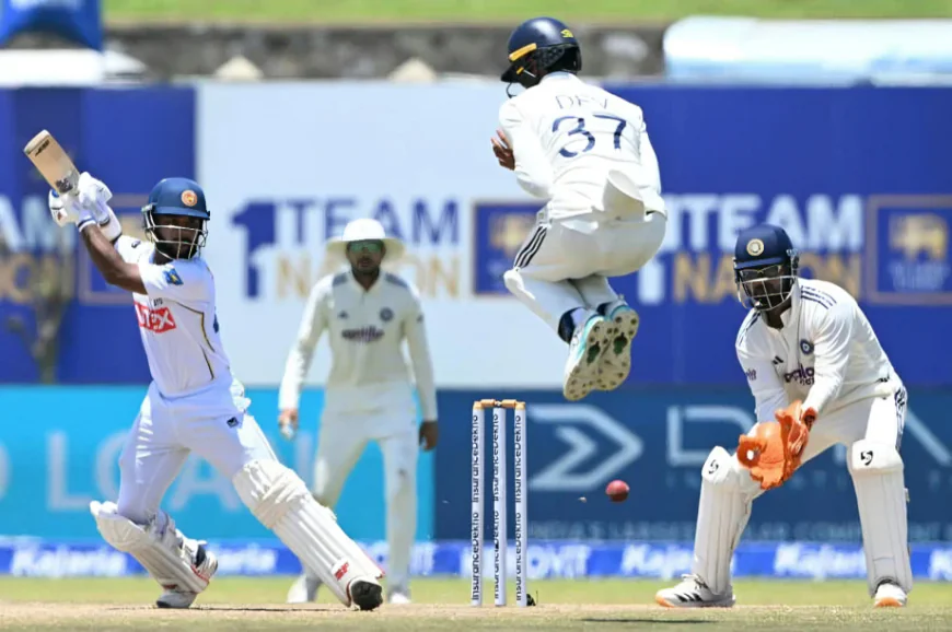 India Four Wickets Away from Victory in Sri Lanka Test